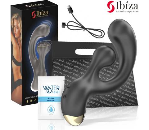 Ibiza vibrating & rotating stimulator