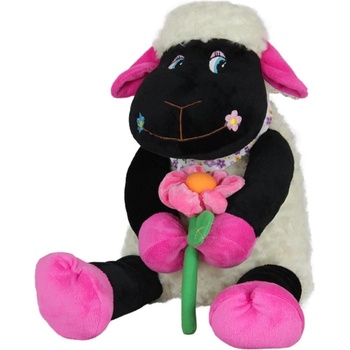 Image 1 of Амек Тойс Плюшена играчка Амек Тойс - Овца с цвете, 23 сm (40823)