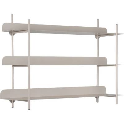 PT LIVING Сив на няколко нива метален стенен рафт 60 cm Riqueza Tres - PT LIVING (PT4388WG)