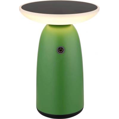 GLOBO 36625G - LED соларна лампа с докосване, димер, 10W, IP54, зелена (GL8136)