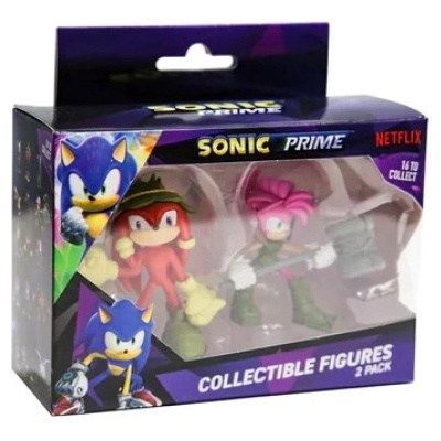 SEGA Фигурки Sonic Prime Collectible Figures пакет от 2 броя, Вариант 3 (SON2015)