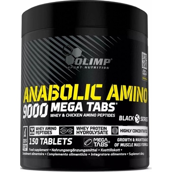 Olimp Sport Nutrition Anabolic Amino 9000 Mega Tabs, 150 Tablets