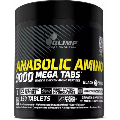 Olimp Sport Nutrition Anabolic Amino 9000 Mega Tabs, 150 Tablets