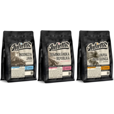 Julietta 3 Ostrovy zrnková 3 x 250 g