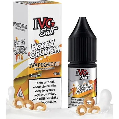 IVG E-Liquids Salt Medové cereálie 10 ml 10 mg