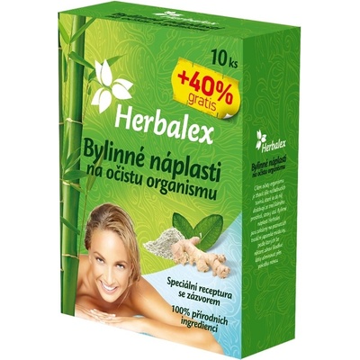 Herbalex Bylinné detoxikační náplasti 14 ks