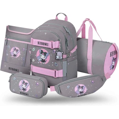 BAAGL SET 5 Skate Kuromi Grey