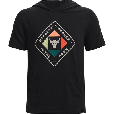 Under Armour PJT Rock Ss Hd Hardest Wrkr K čierna