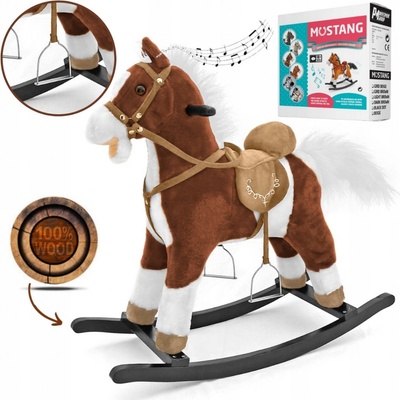 Houpací koník Milly Mally Mustang hnědý