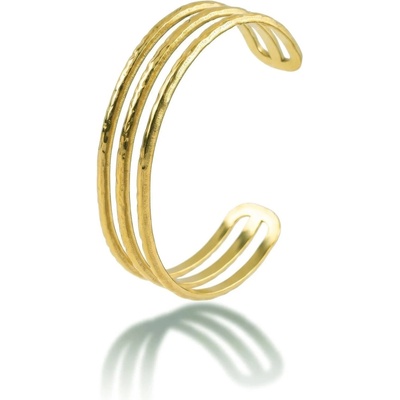 Victoria Walls Trojitý pevný náramok Elunéa Gold VWB260665G