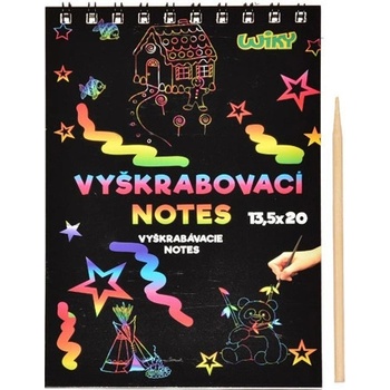 Vyškrabovací notes A5 10 listov