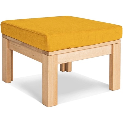 MarLiving Taburet MEXICO 01 51 cm z masivu/žlutý