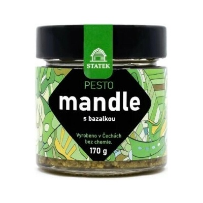 Hradecké delikatesy MANDLE S BAZALKOU PESTO 170 g
