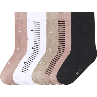 lupilu Dětské ponožky s BIO bavlnou, 10 párů růžová/bílá – Zboží Mobilmania