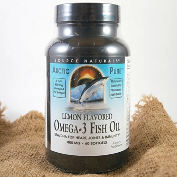 Source Naturals Omega-3 rybí olej Arctic Pure 60 kapslí