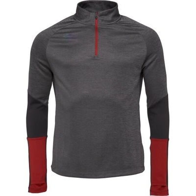 Umbro PRO TRAINING HALF ZIP TOP sportovní mikina tmavě šedá