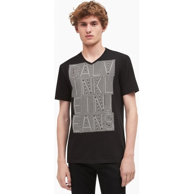 Calvin Klein pánské tričko Great Iconic černé