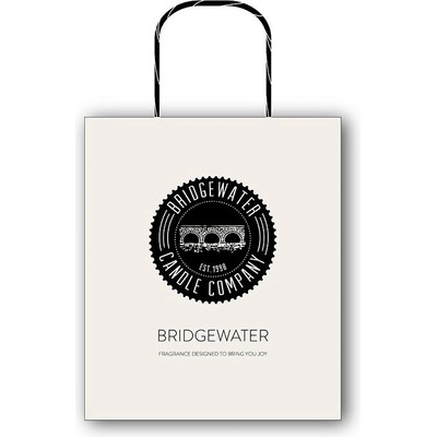 Bridgewater Candle Company Papírová taška Bridgewater krémová