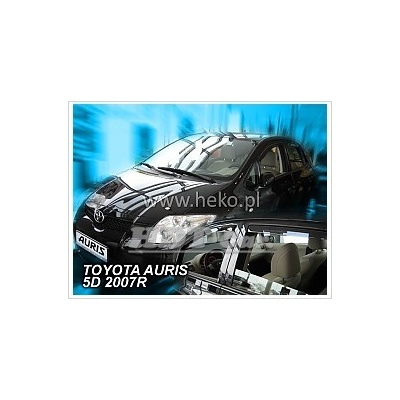 Deflektory Heko Toyota Auris 2007 - 2012 predné + zadné