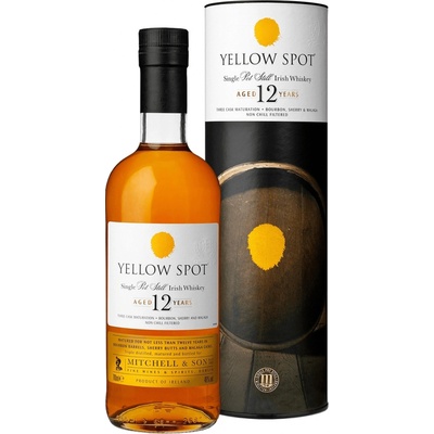 Yellow Spot Single Pot Still Irish whisky 12y 46% 0,7 l (tuba)