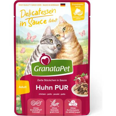 GranataPet Delicatessen v omáčce kuřecí čisté 24 x 100 g