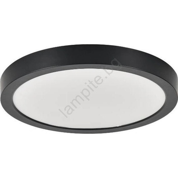 Rábalux 75076 - LED таванно осветително тяло за баня SHAUN PLUS 30W/230V Ø 30 cm IP44 черно (RL75076)