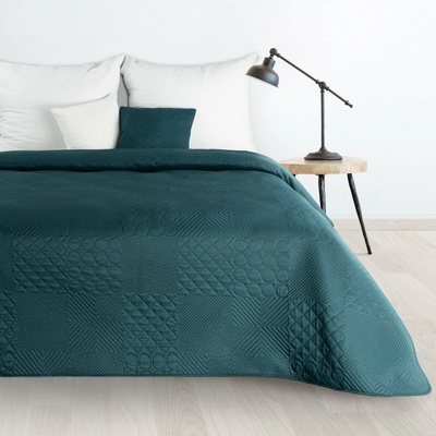 Design 91 PŘEHOZ NA POSTEL BONI5 170X210 CM TYRKYSOVÁ
