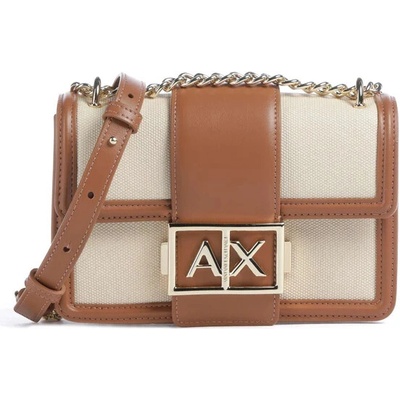 Armani Exchange Jod small crossbody kabelka natural hnědá – Hledejceny.cz