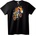 NOONEBRAND Тениска Тигър Ракетен Ездач - S, Black
