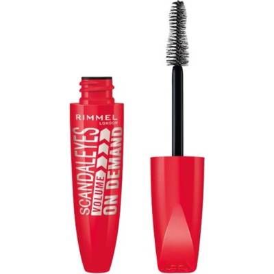 Rimmel London Scandal Eyes Volume On Demand Waterproof voděodolná objemová řasenka 001 Black 12 ml