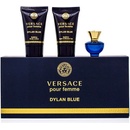 Versace Pour Femme Dylan Blue EDP 5 ml + tělové mléko 25 ml + sprchový gel 25 ml pro ženy dárková sada