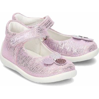 Primigi baleríny kožené růžové