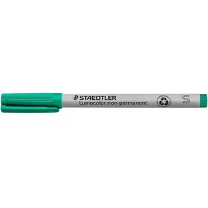 STAEDTLER Безалкохолен маркер, OHP, 0, 4 mm, STAEDTLER "Lumocolor 311 S", зелен 311-5 (311-5)