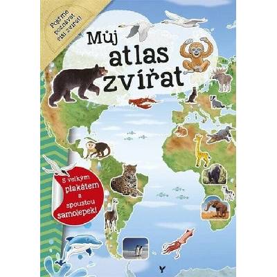 Můj atlas zvířat plakát a samolepky - Dozo Galia Lami