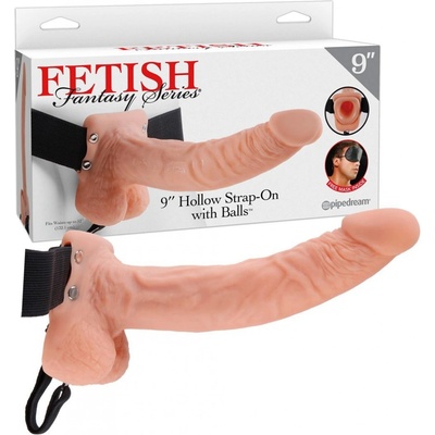 Fetish Fantasy 9 HOLLOW STRAP ON WITH BALLS – Hledejceny.cz