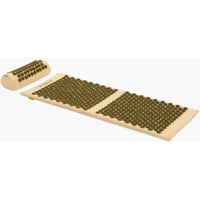 TREXO Akupresúrna podložka veľká s vankúšom TXO-B4Z005-BZ hnedá