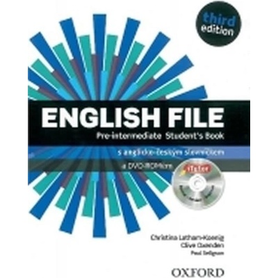 English File Pre-Intermediate 3rd Edition Student´s Book with iTutor Czech Edition