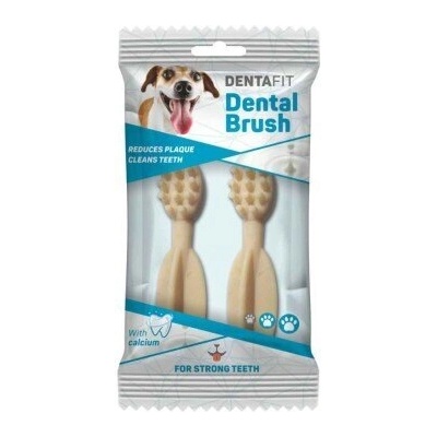 Дентални четки М размер с калций за куче (83821)