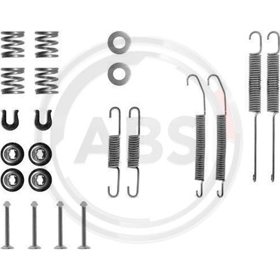 A.B.S. Sada prislusenstvi, brzdove celisti 0718Q