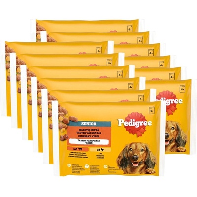 PEDIGREE Senior Смесен избор в желе 12 x (4 x 100 г)