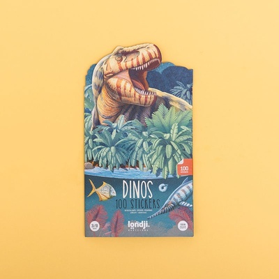 Londji snímateľné samolepky sticker dinos