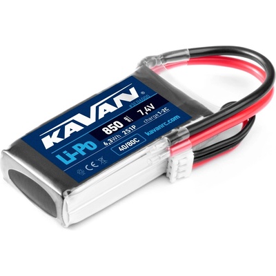 KAVAN Li-Po 850mAh/7.4 V 40/80C 6,3Wh