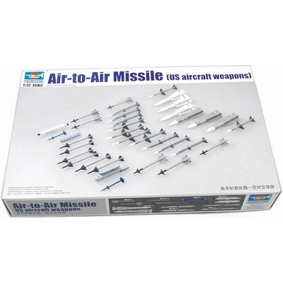 Trumpeter US aircraft weapon-Air-to-Air Missile 1:32