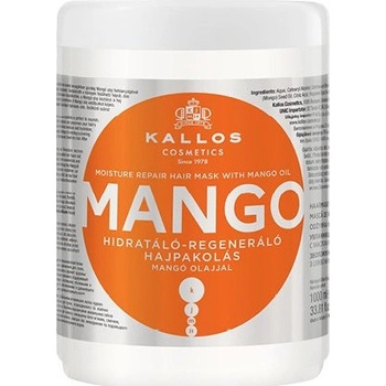 Kallos KJMN MANGO hydratačná a regeneračná maska na vlasy 1000 ml