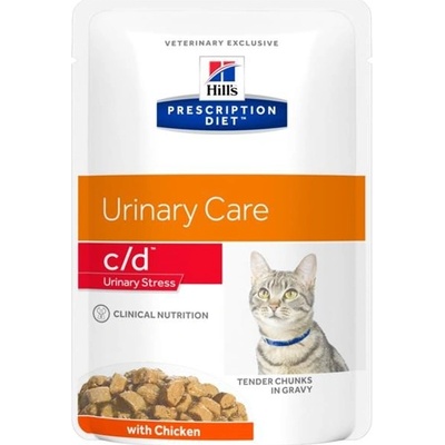 Hill's Prescription Diet C/D Urinary Stress Chicken 12 x 85 g