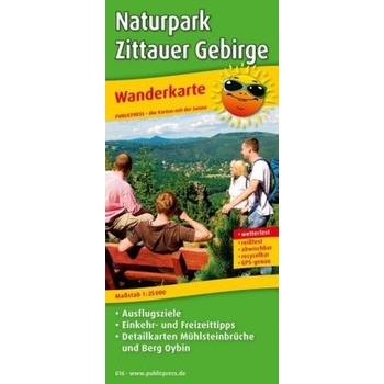 PublicPress Wanderkarte Naturpark Zittauer Gebirge