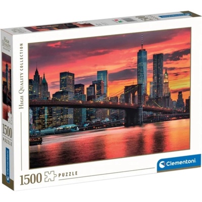 Clementoni East River za súmraku USA 1500 dielov