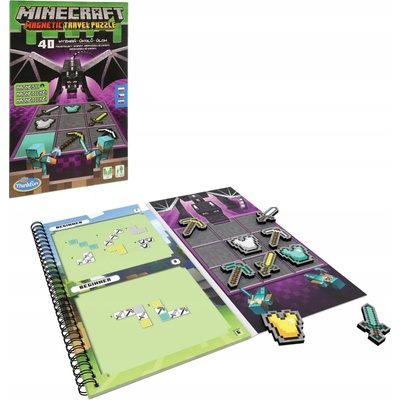 ThinkFun Minecraft Magnetická cestovná hra