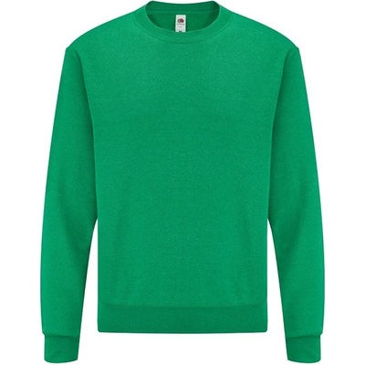 Classic Set-In sweat white Retro heather green