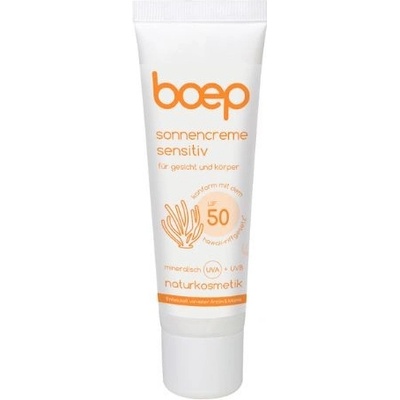 Boep Natural Sun Cream Sensitive opaľovací krém SPF 50 50 ml